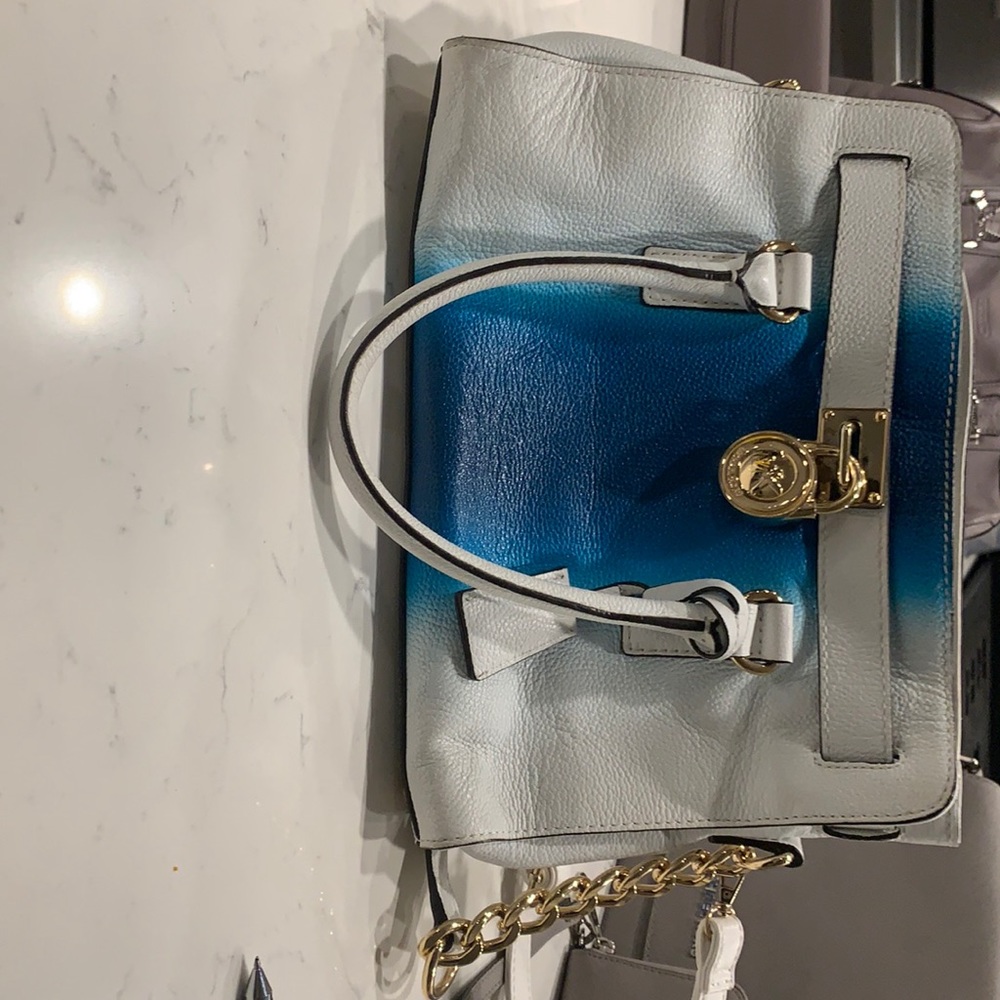 Michael Kors two toned purse - lightly used